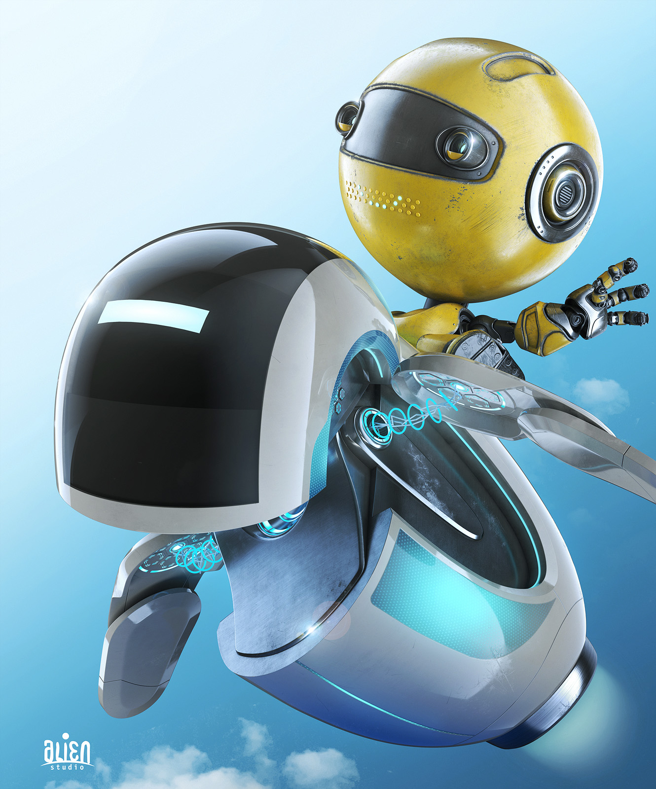 O2 SK  – Robots Visual